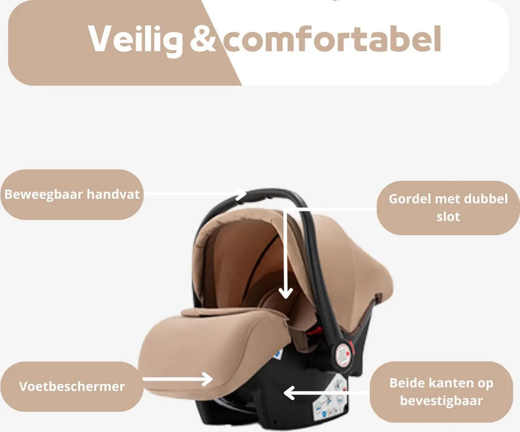 2-in-1 High View Baby Stroller