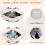 Anti-Theft Diaper Backpack Set