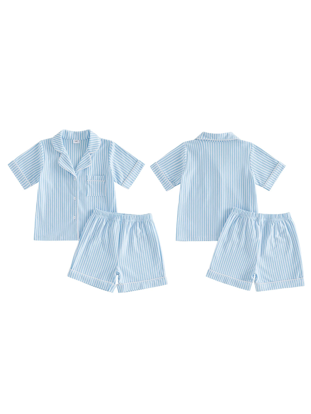 Animal Print Baby Pajama Set