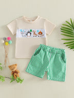 Dinosaur Boy Tee & Shorts Set