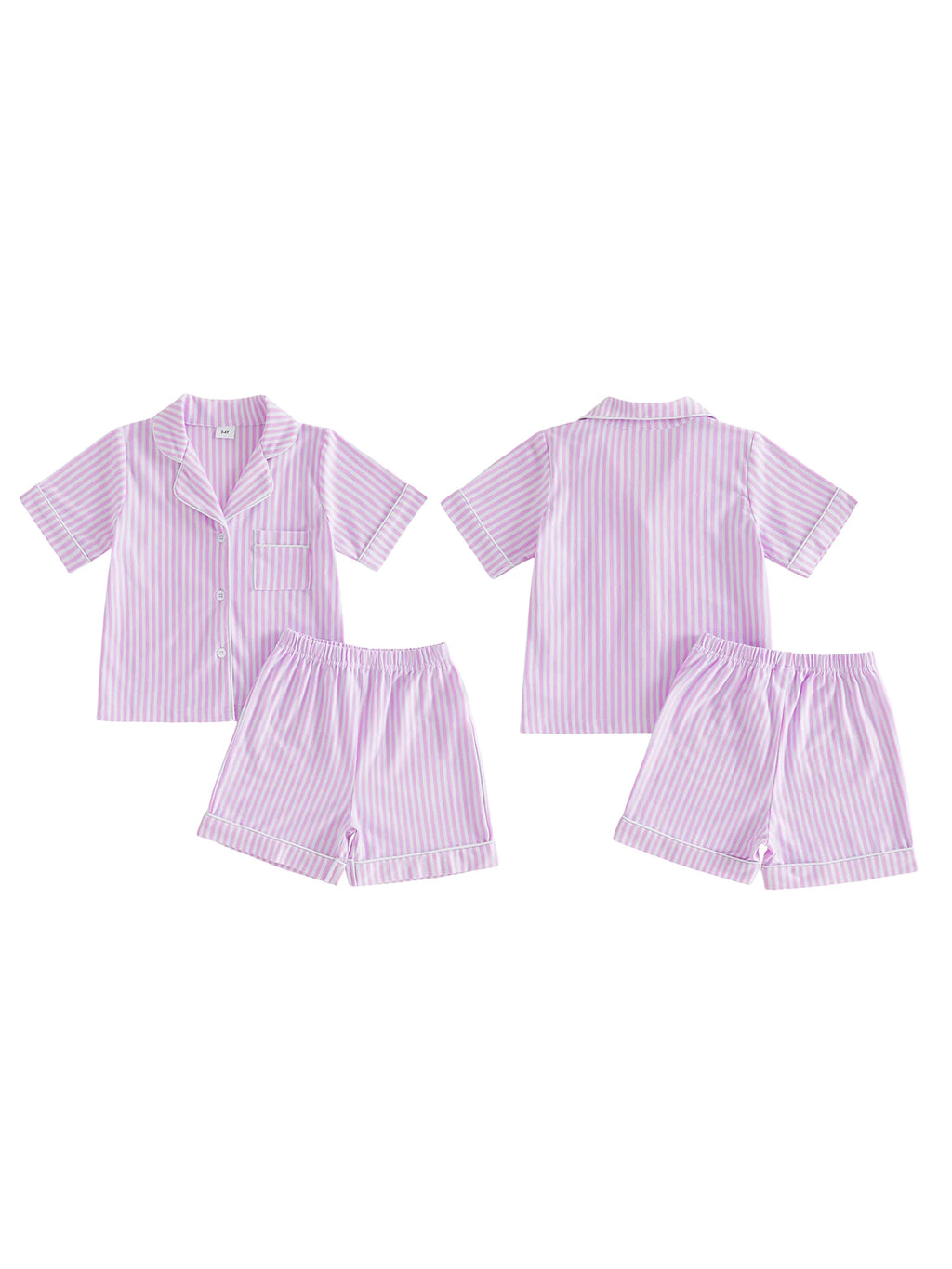 Animal Print Baby Pajama Set