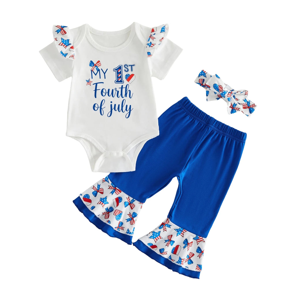 4th of July Baby Outfit Set