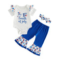 4th of July Baby Outfit Set