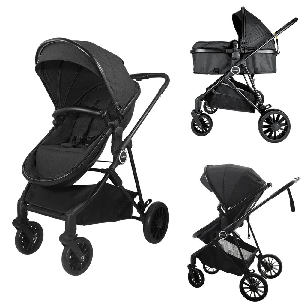 2-in-1 Foldable Baby Stroller