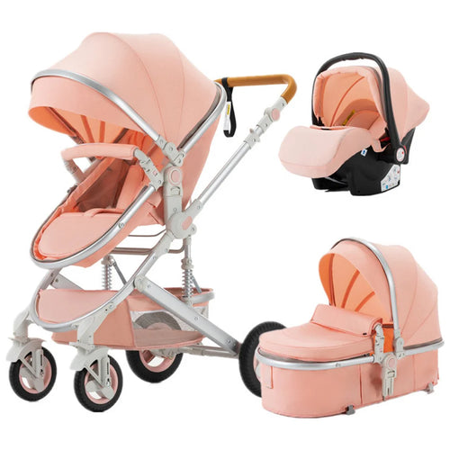 2-in-1 High View Baby Stroller