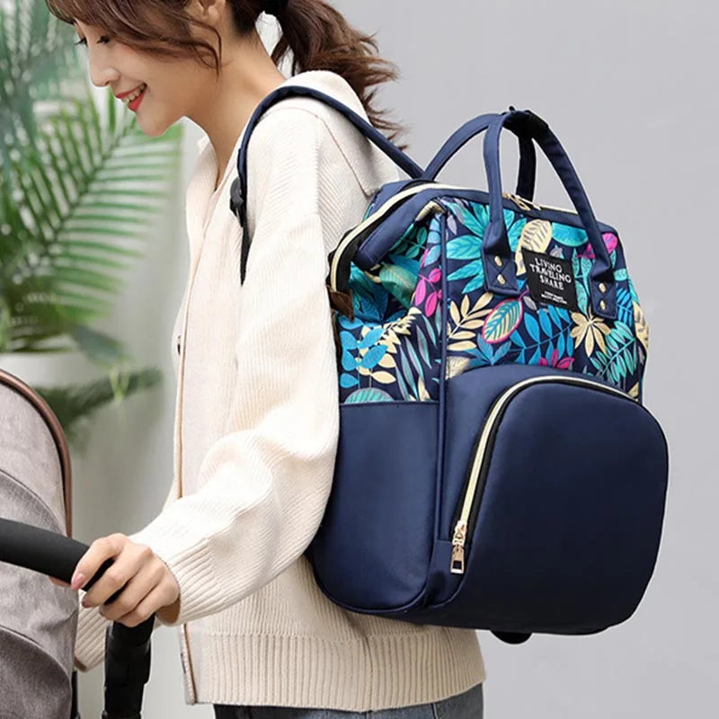 Mommy Nursing Backpack Bag