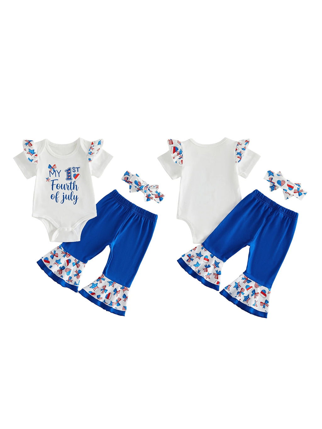 4th of July Baby Outfit Set