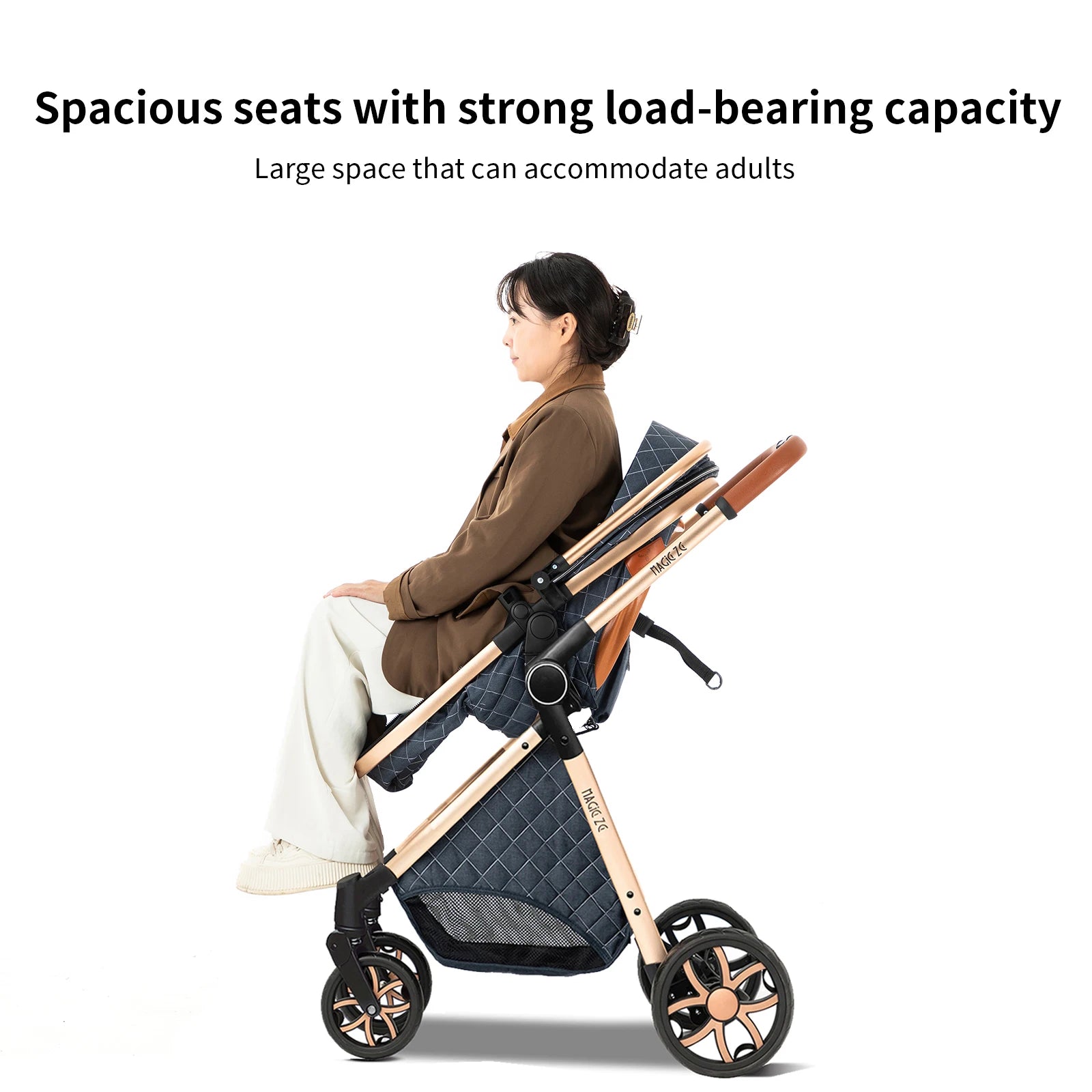2-in-1 Reversible Baby Stroller