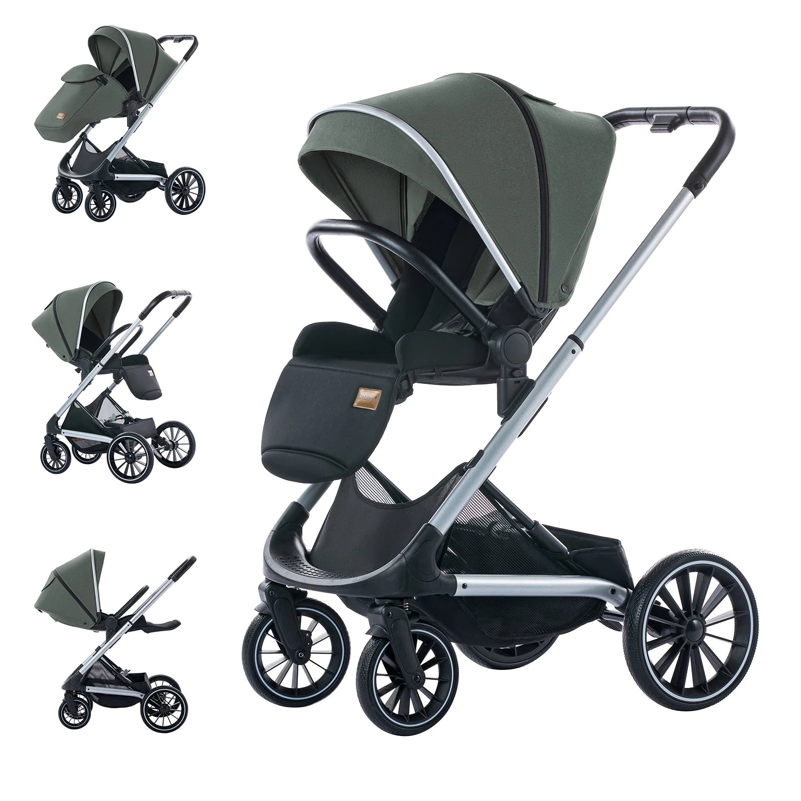 Reversible Compact Travel Stroller