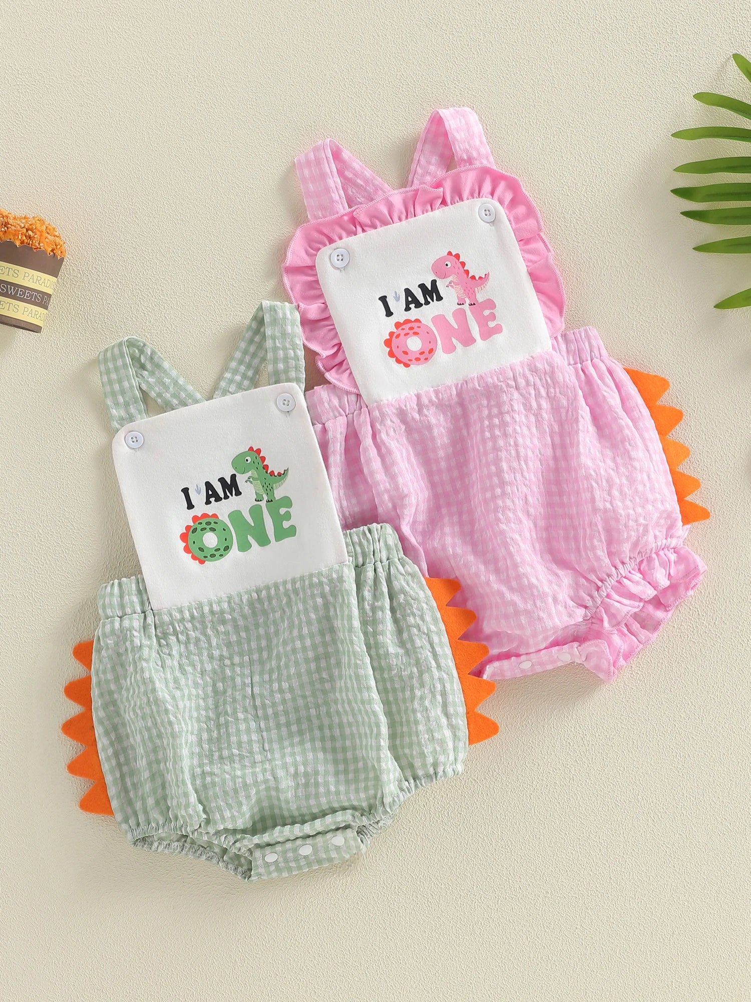Dinosaur Baby Romper