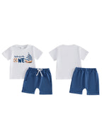 Boat Print Birthday Outfit