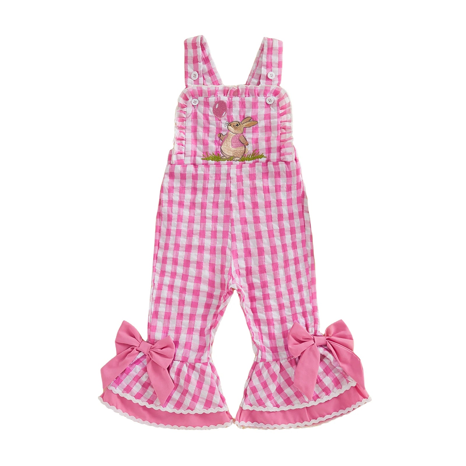 Floral Ruffle Romper Set