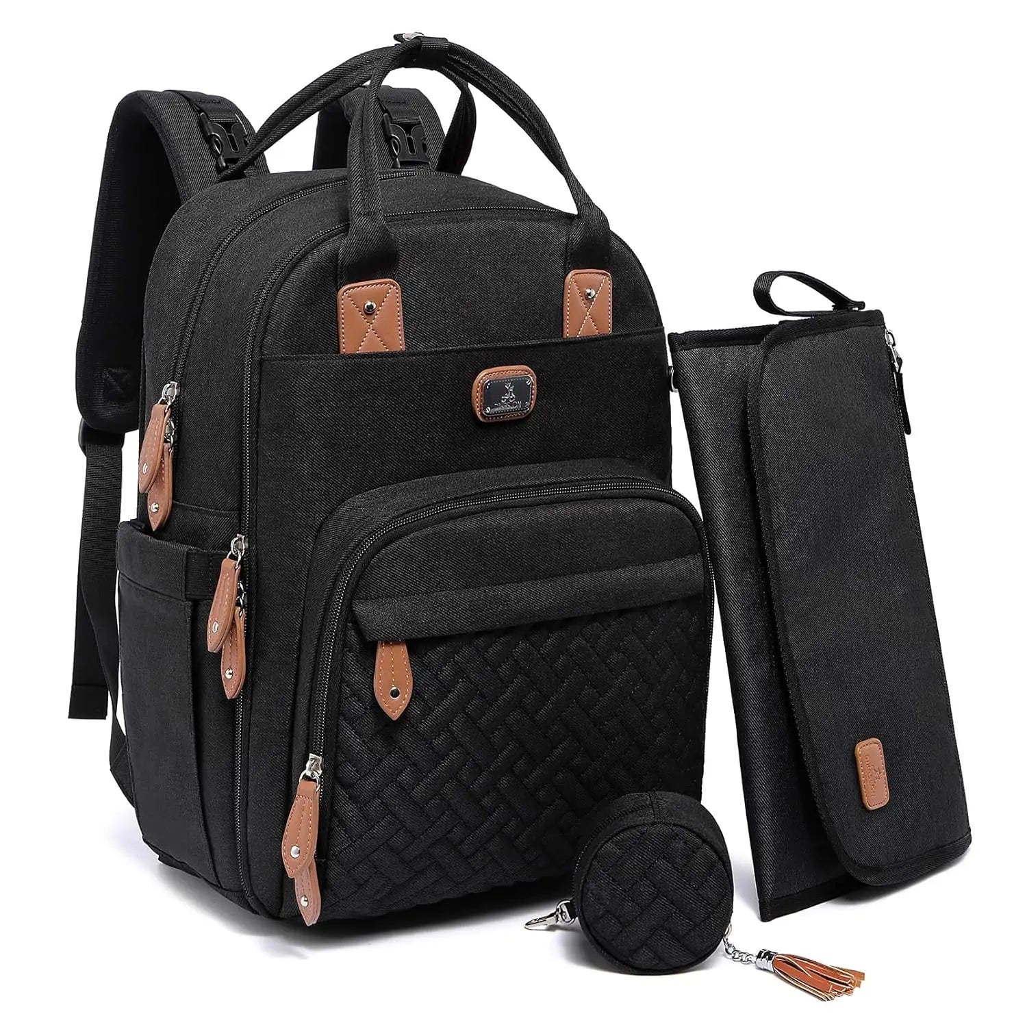 Unisex Diaper Backpack Set