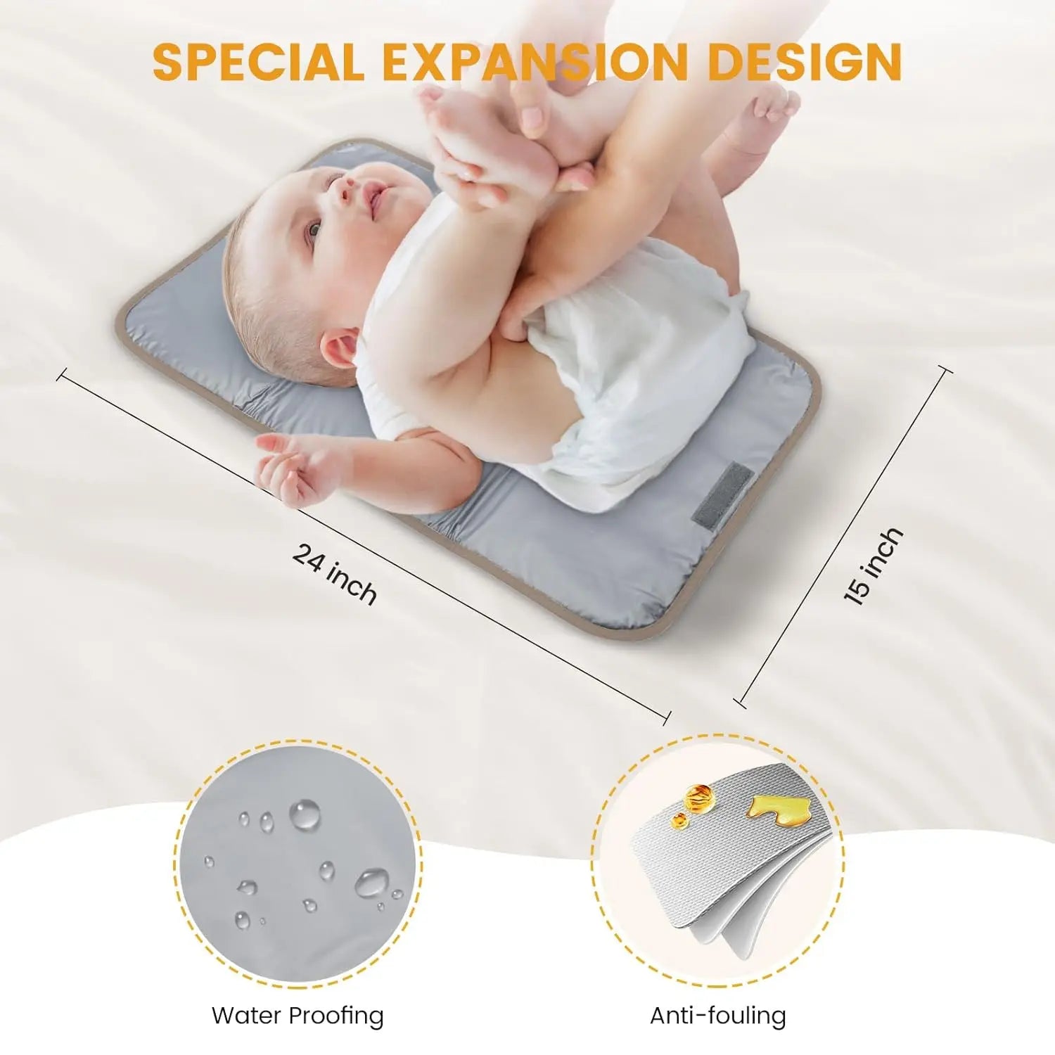Anti-Theft Diaper Backpack Set