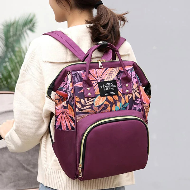 Mommy Nursing Backpack Bag