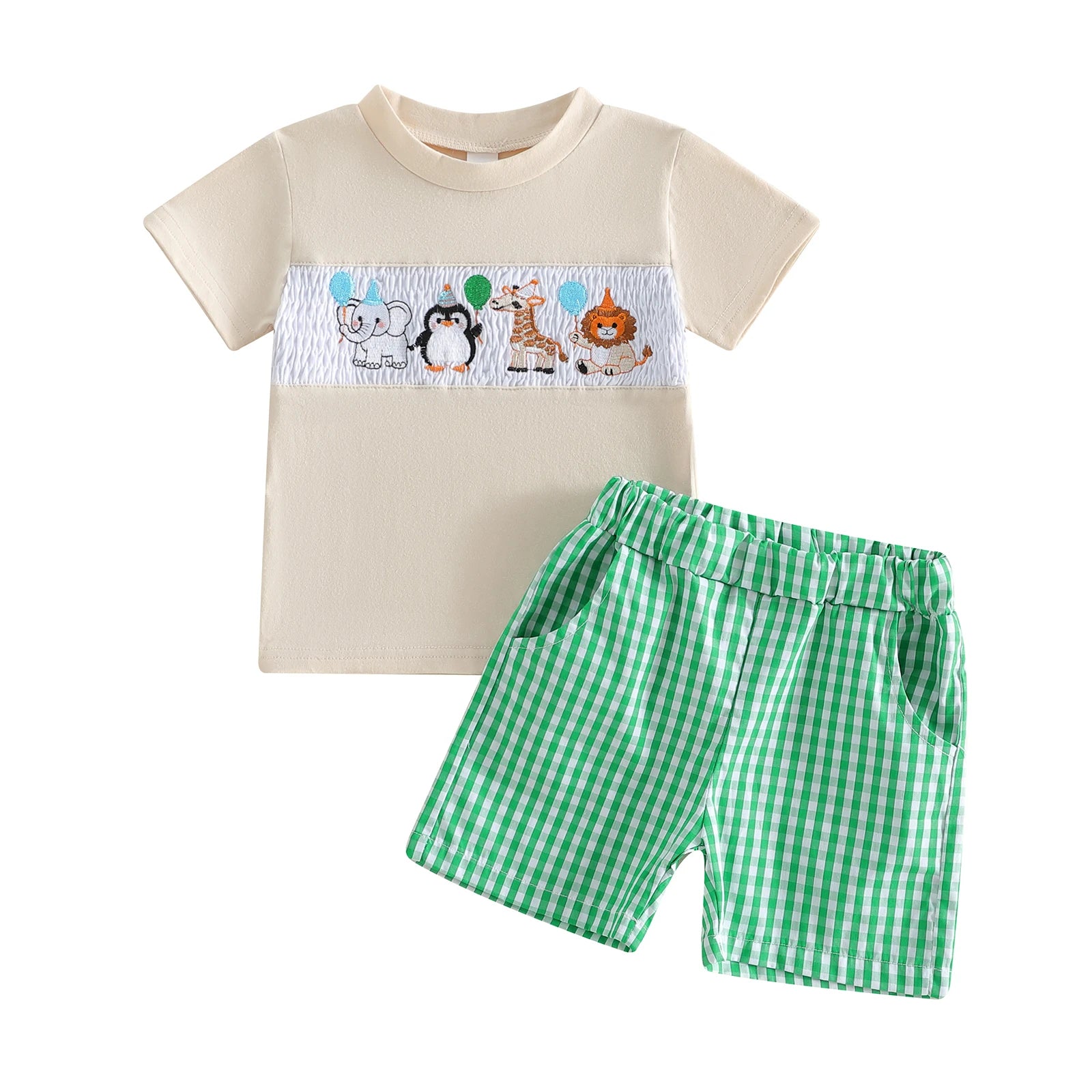Dinosaur Boy Tee & Shorts Set