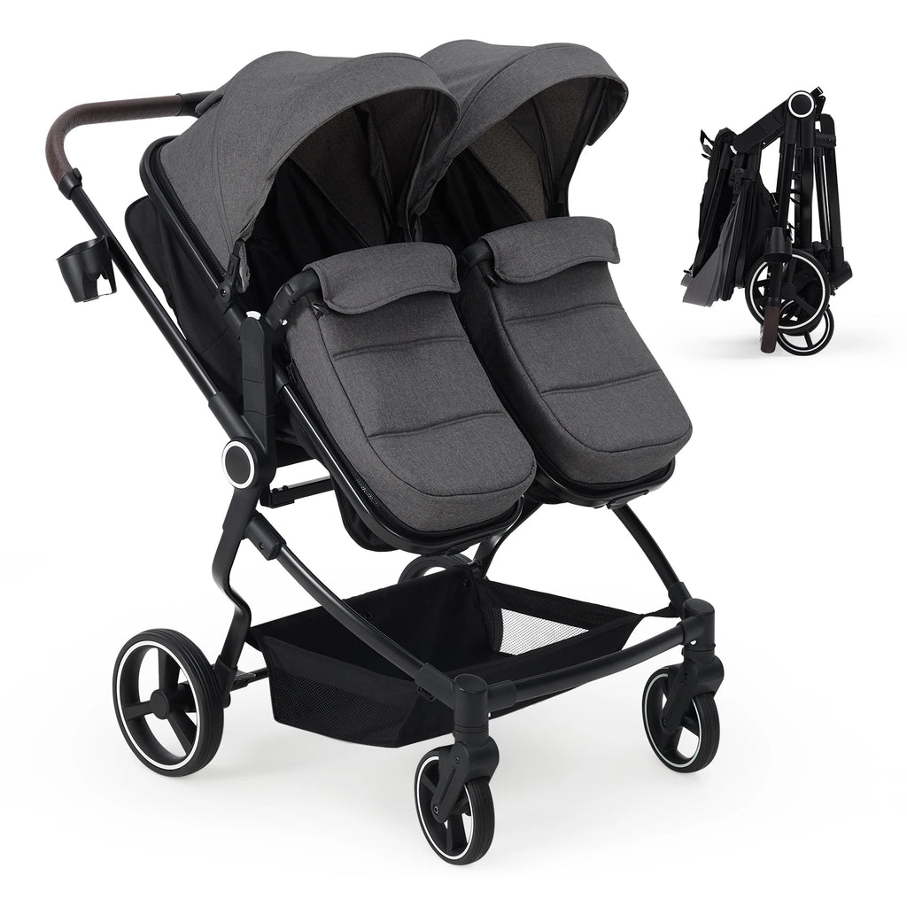 Side-by-Side Twin Stroller