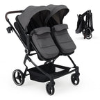 Side-by-Side Twin Stroller
