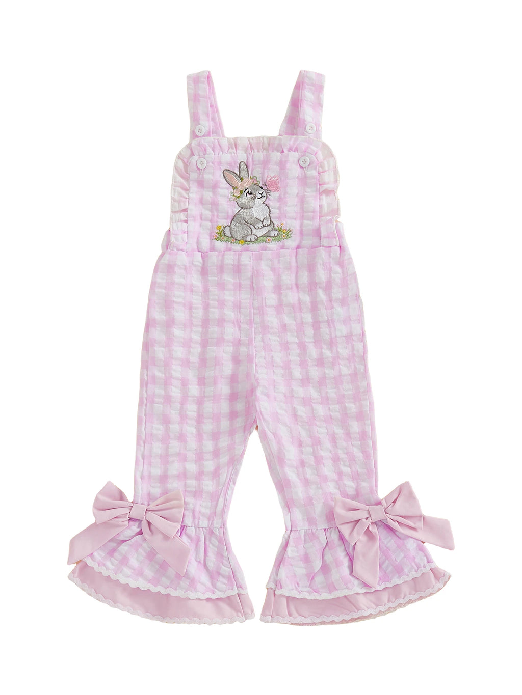 Floral Ruffle Romper Set