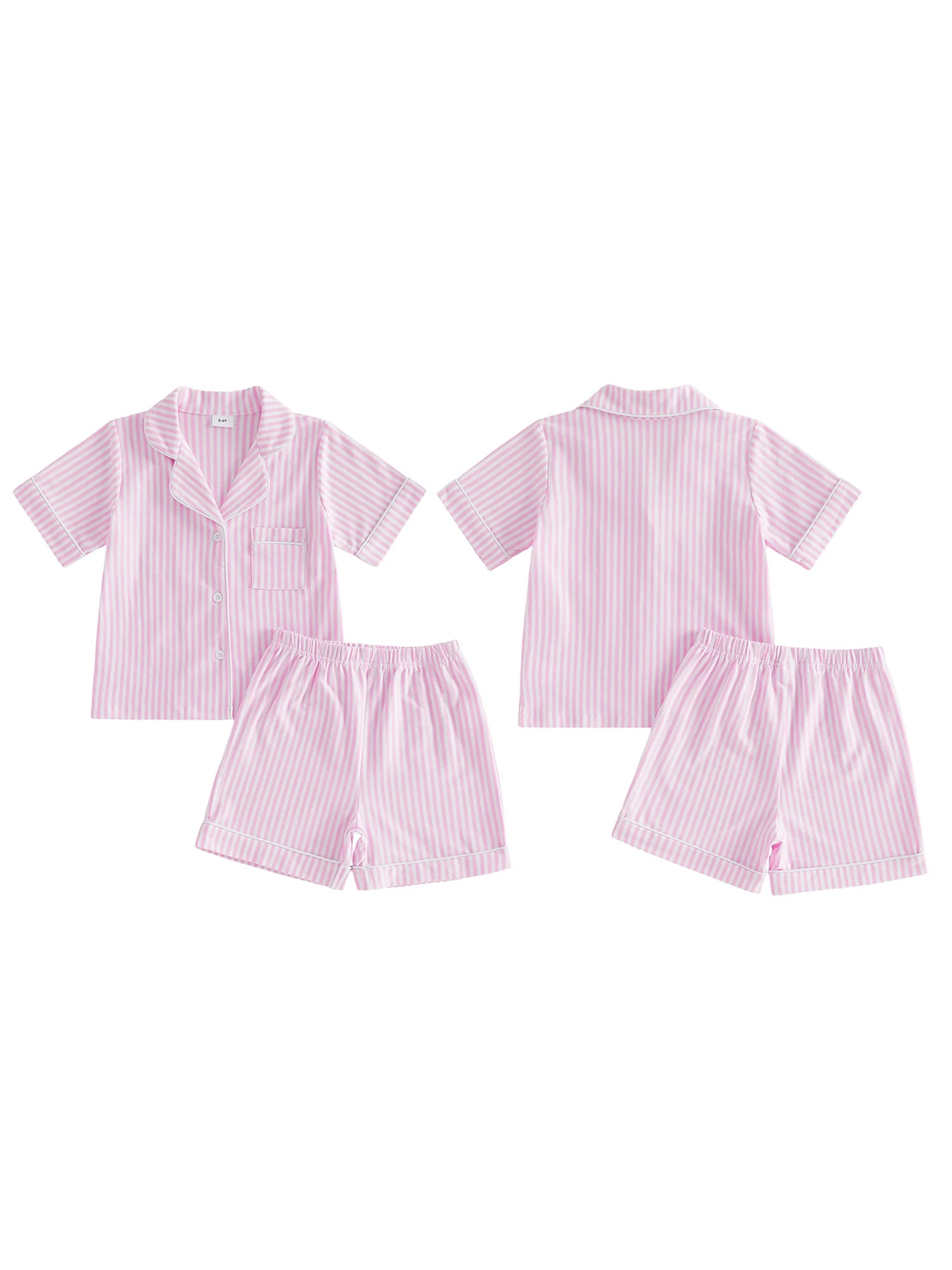 Animal Print Baby Pajama Set