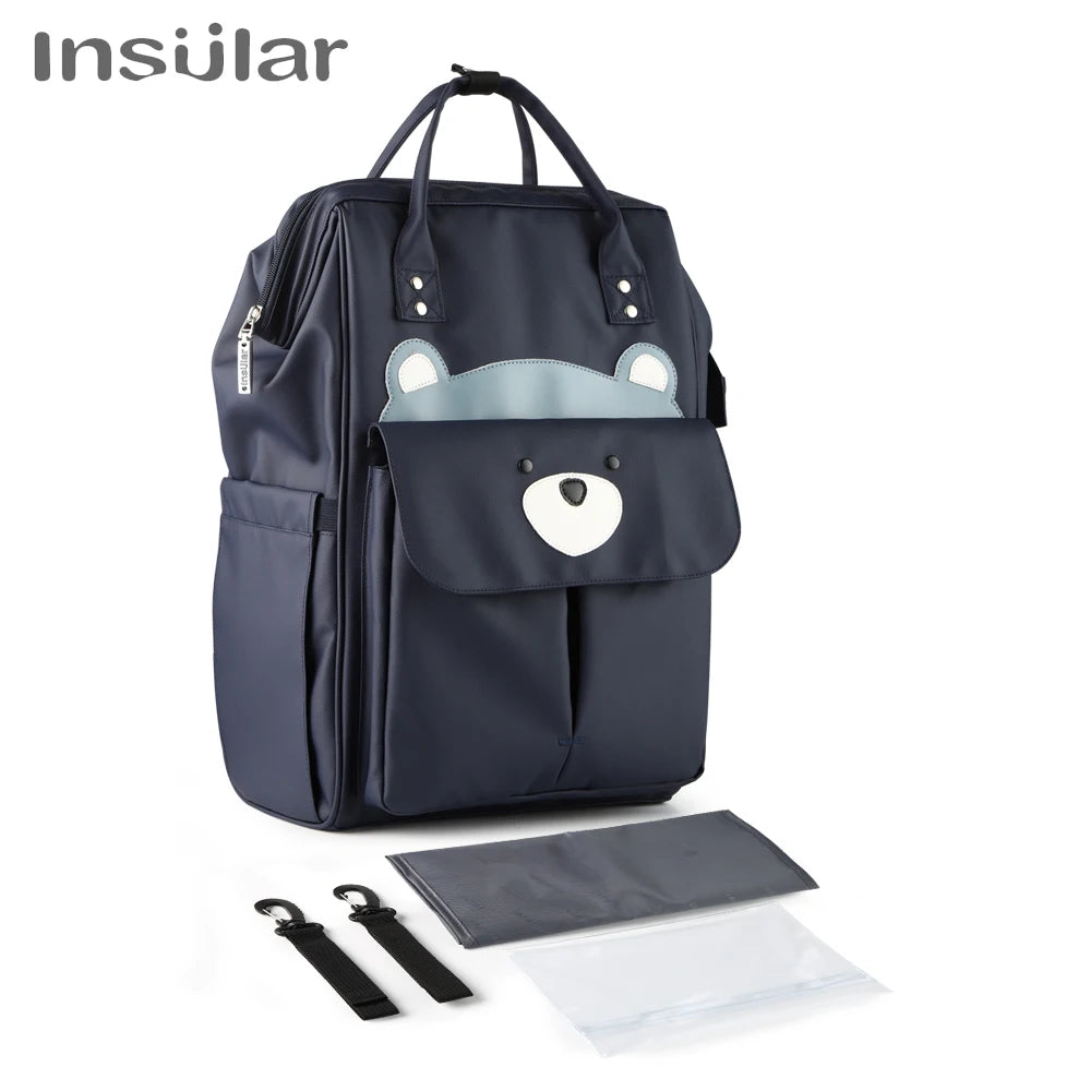 Waterproof Cartoon Diaper Backpack