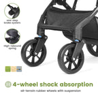 One-Hand Fold Travel Stroller