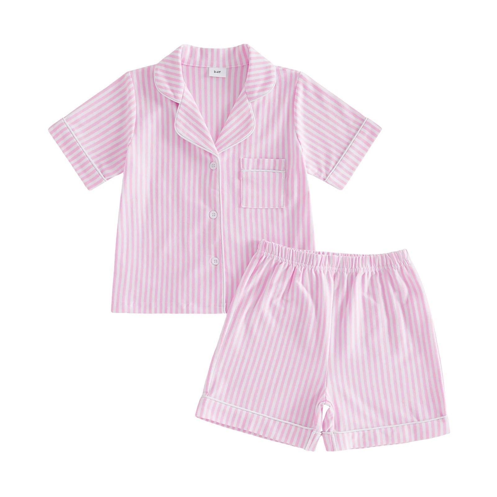 Animal Print Baby Pajama Set