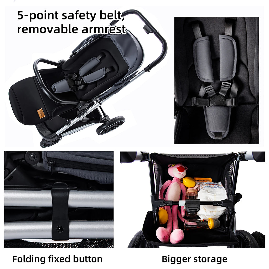 Reversible Compact Travel Stroller