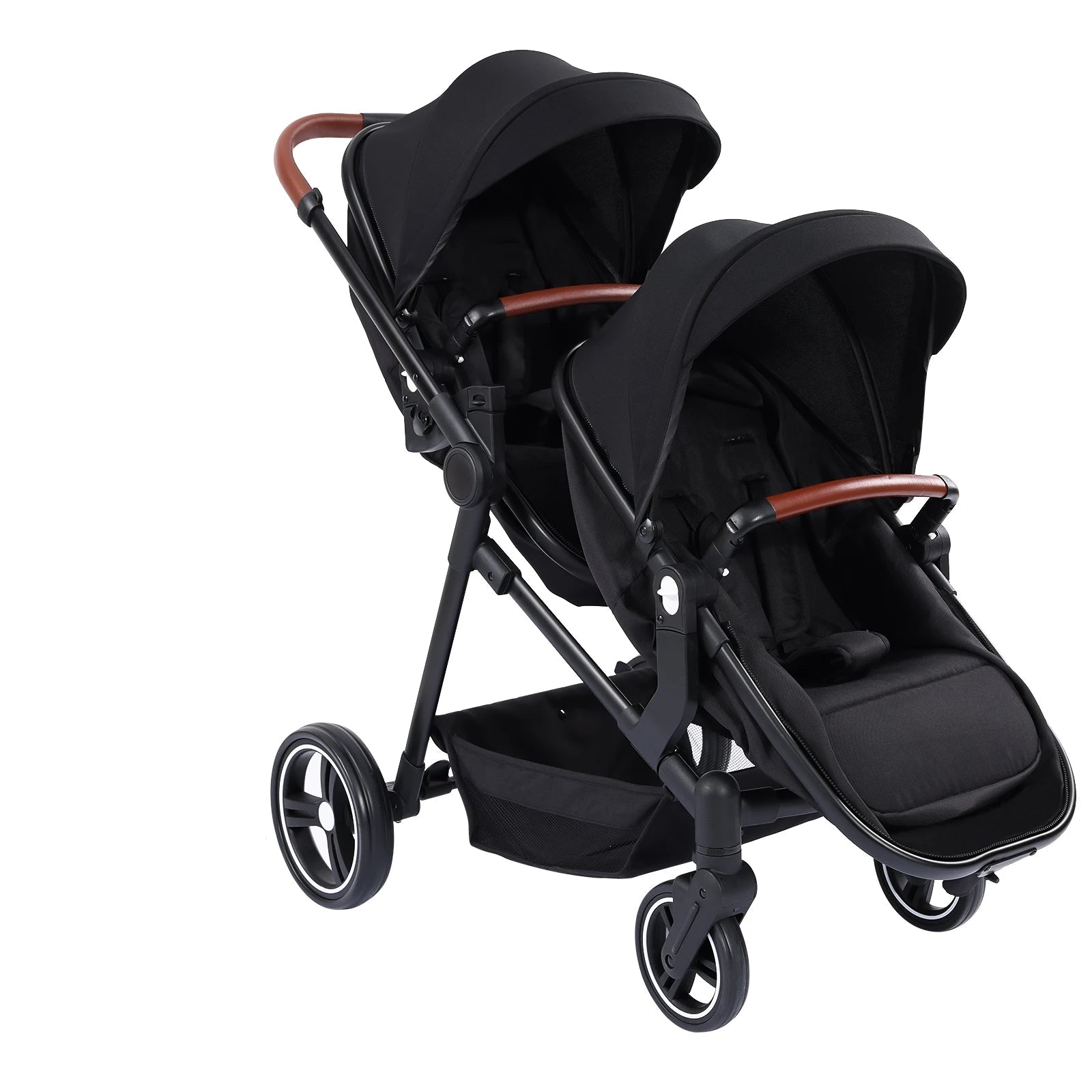 Double Tandem Baby Stroller