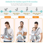 Ergonomic Baby Carrier Backpack