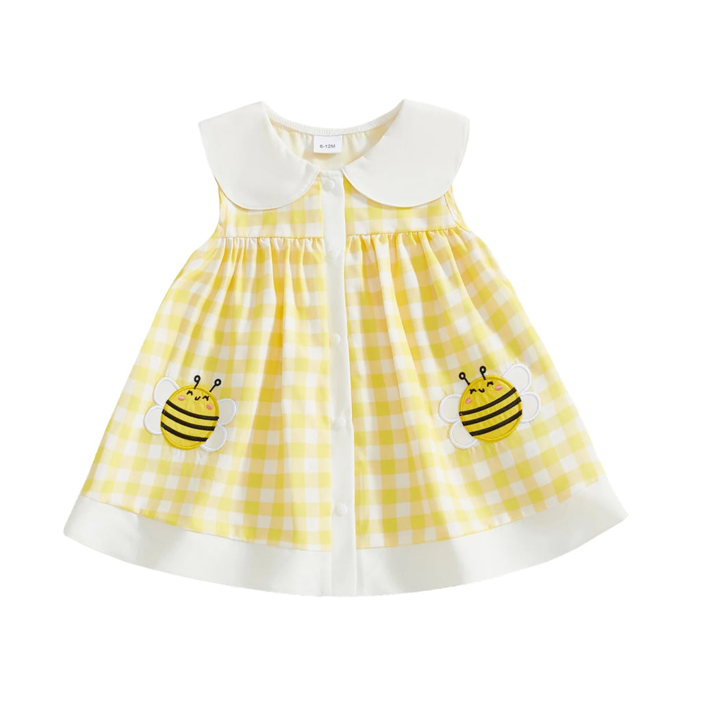 Floral Ruffle Toddler Dress