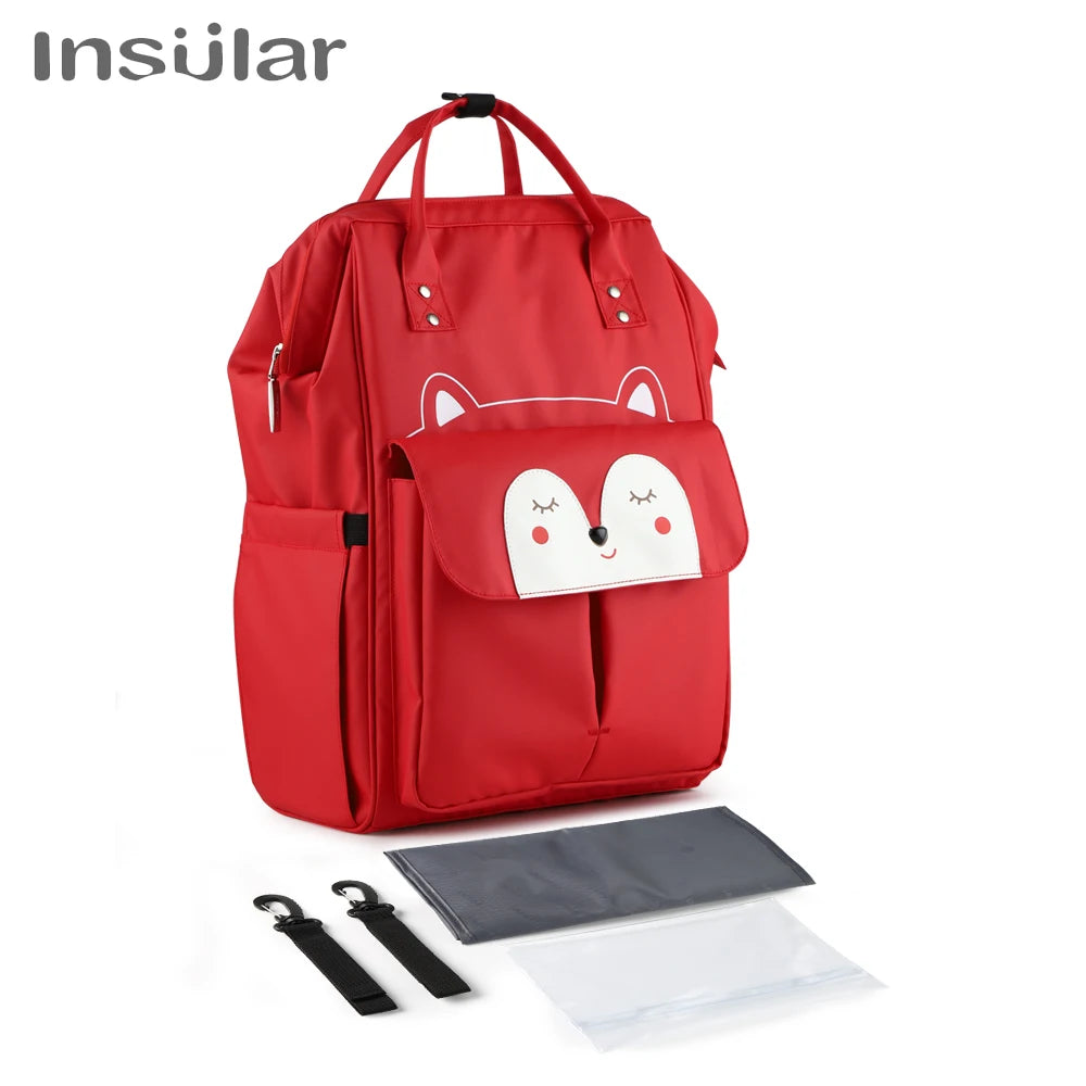 Waterproof Cartoon Diaper Backpack