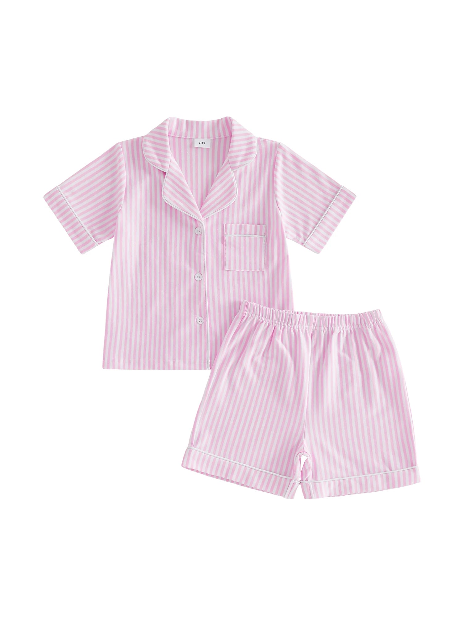 Animal Print Baby Pajama Set