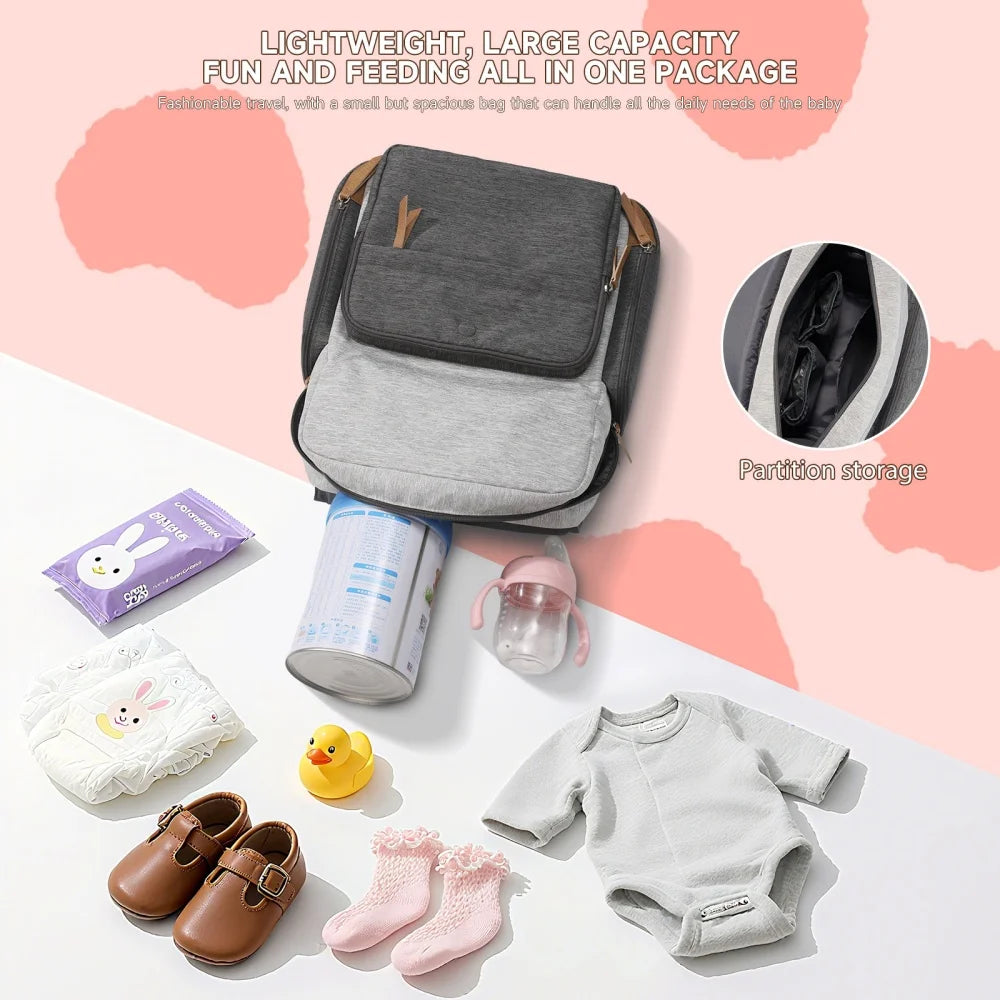 Insulated Diaper Backpack (Stroller)