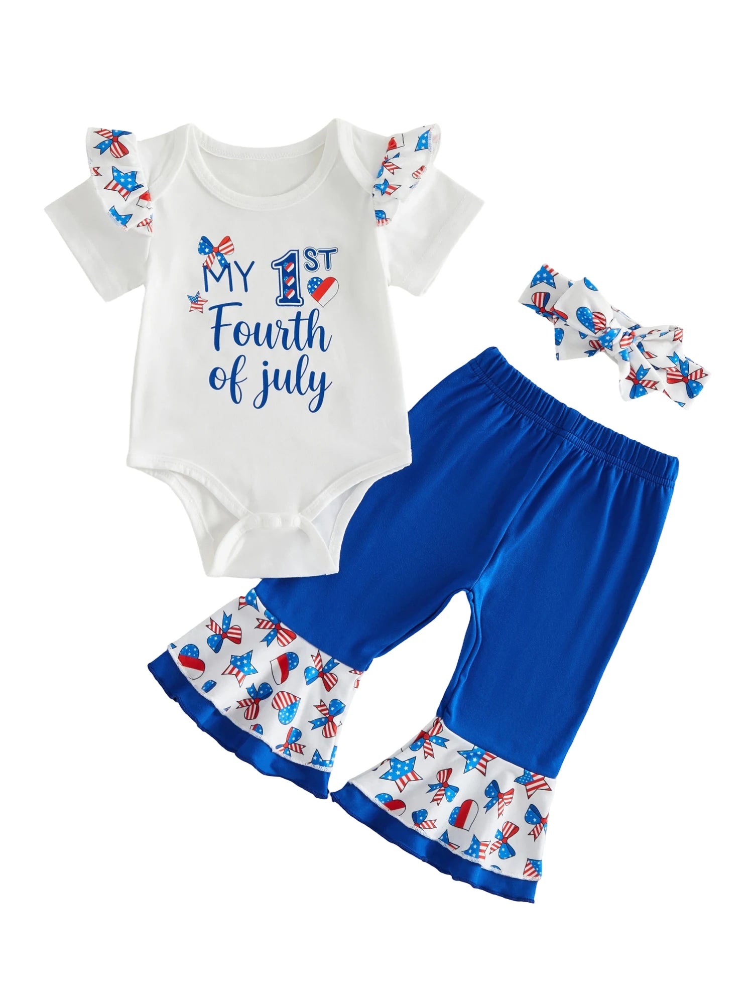4th of July Baby Outfit Set