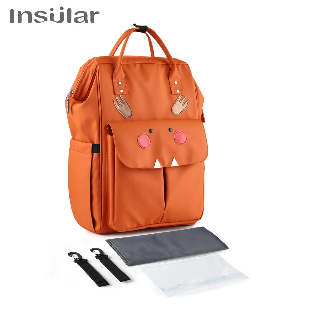 Waterproof Cartoon Diaper Backpack