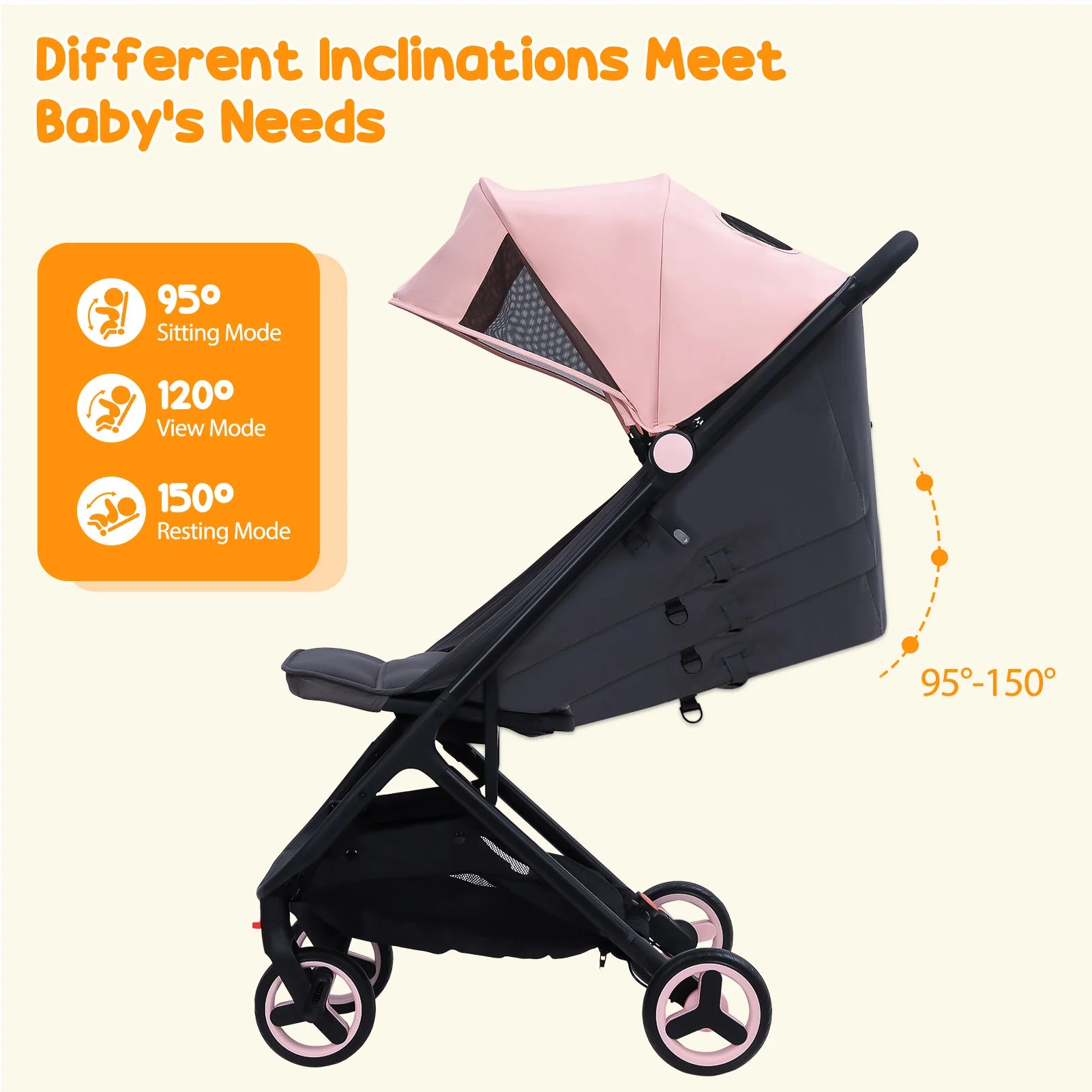 Compact Umbrella Baby Stroller