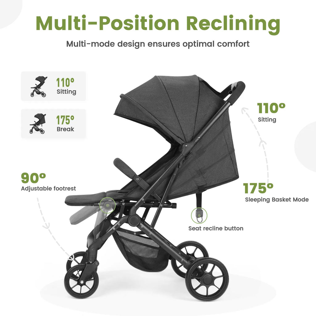 One-Hand Fold Travel Stroller