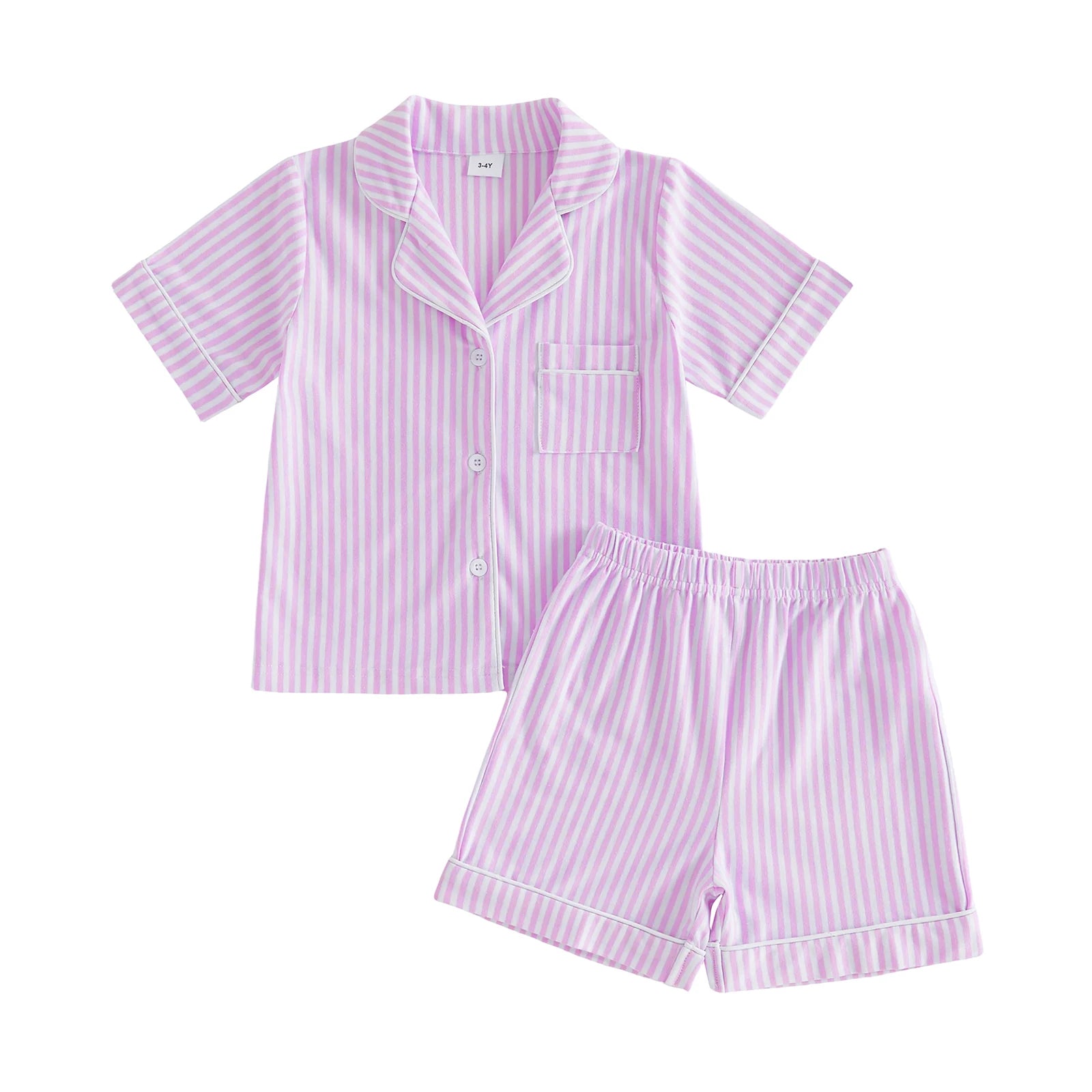 Animal Print Baby Pajama Set