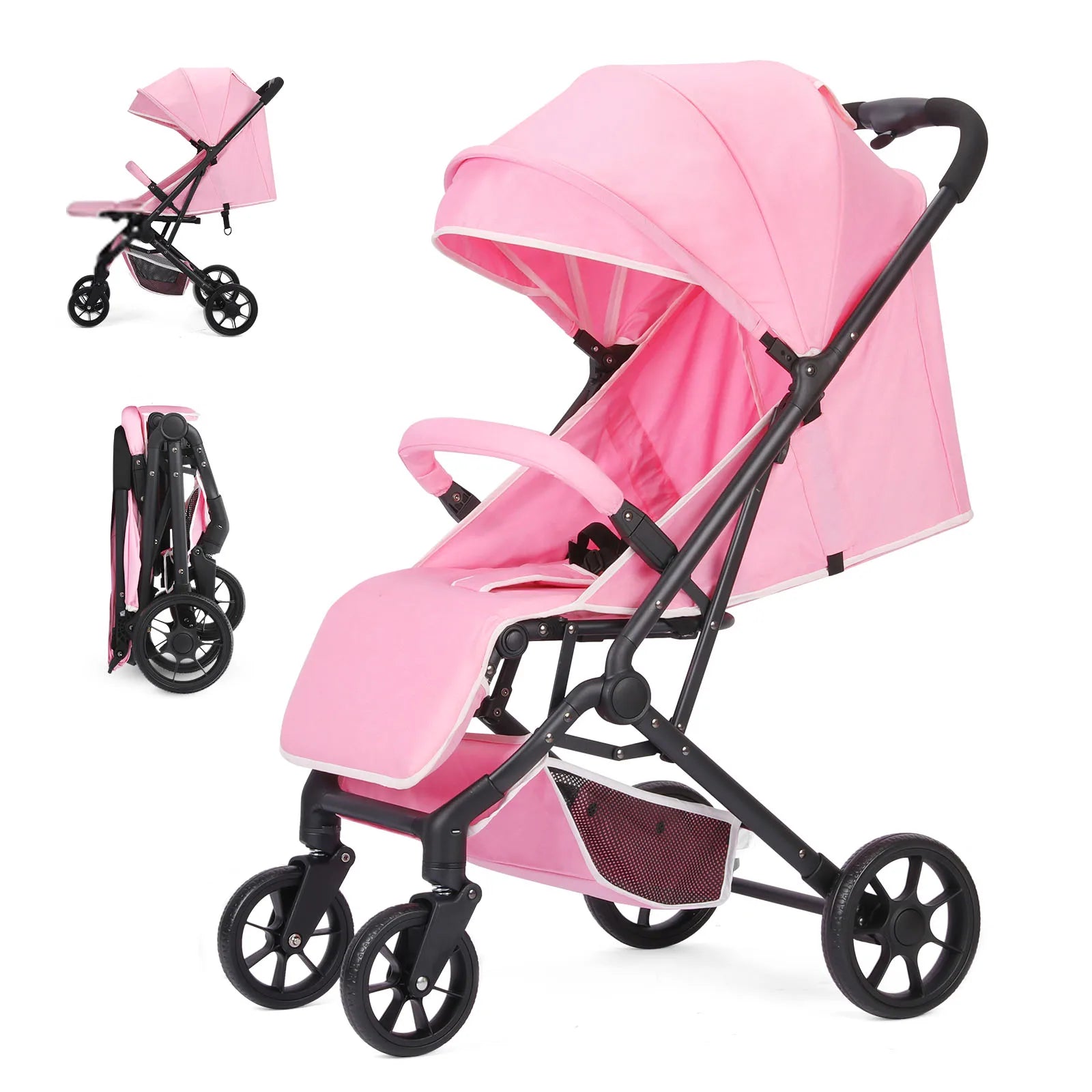 One-Hand Fold Travel Stroller