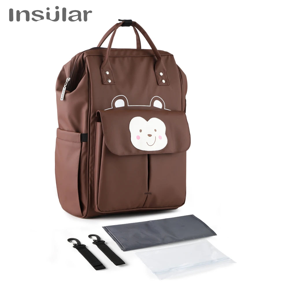 Waterproof Cartoon Diaper Backpack
