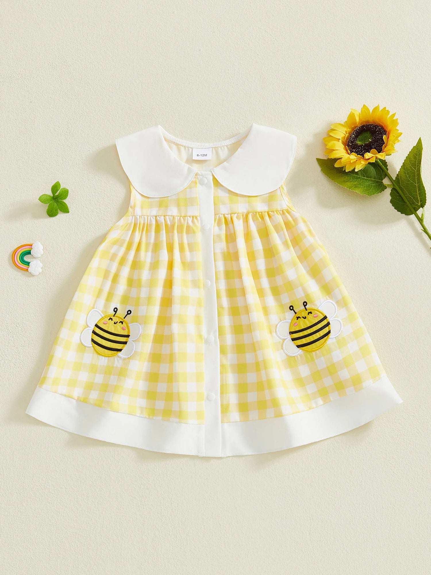 Floral Ruffle Toddler Dress