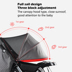 Lightweight Twin Travel Stroller