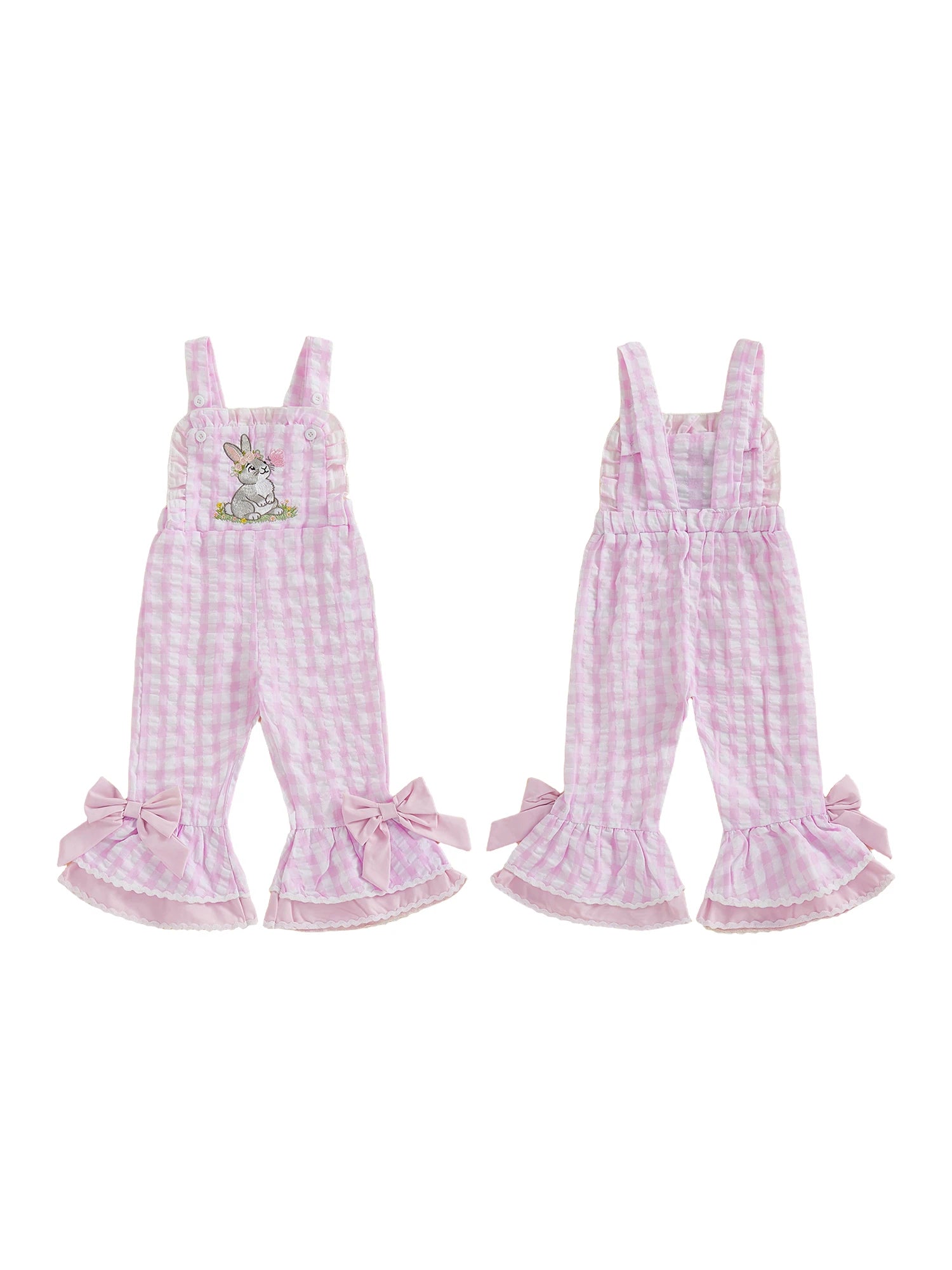 Floral Ruffle Romper Set