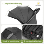 One-Hand Fold Travel Stroller