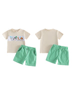 Dinosaur Boy Tee & Shorts Set