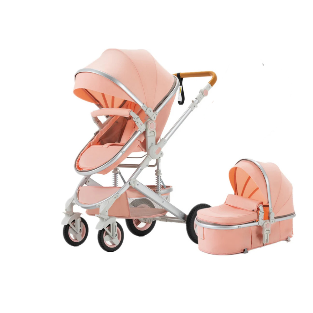 2-in-1 High View Baby Stroller